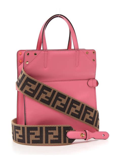 fendi flip bag size|Fendi mini tote bag.